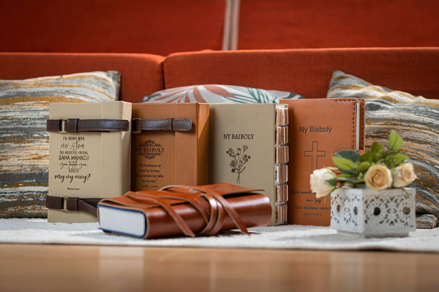 Nos Bibles en cuir