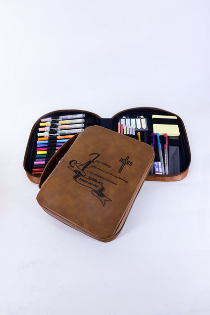 Square meditation kit pouch