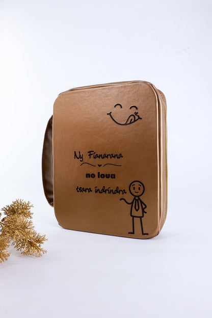 Square meditation kit pouch