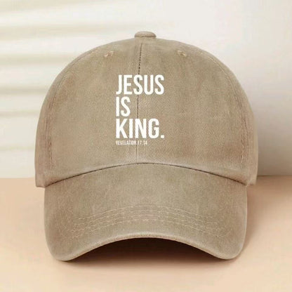 'Jesus is King' cap