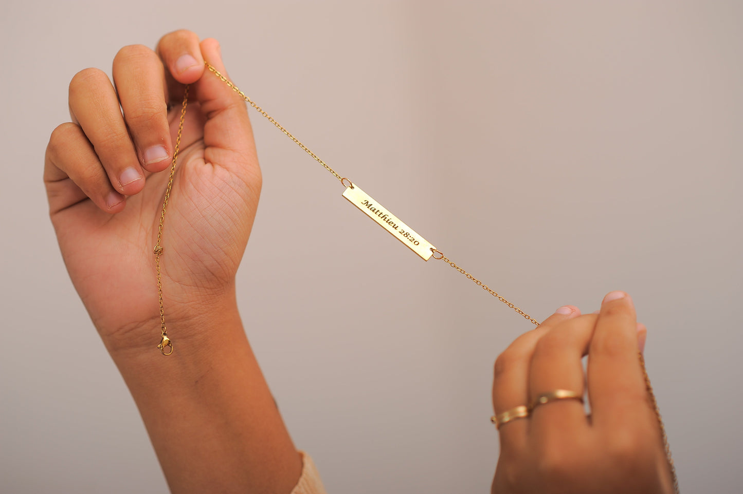 personalized necklace