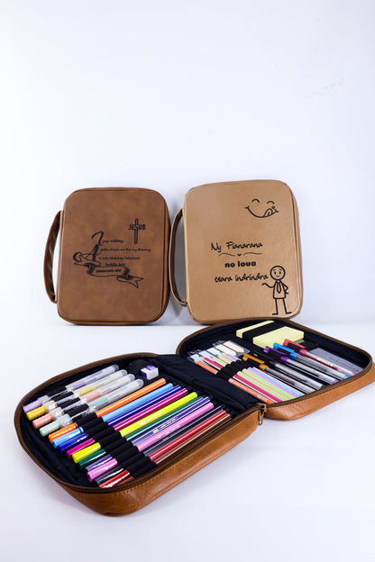 Square meditation kit pouch
