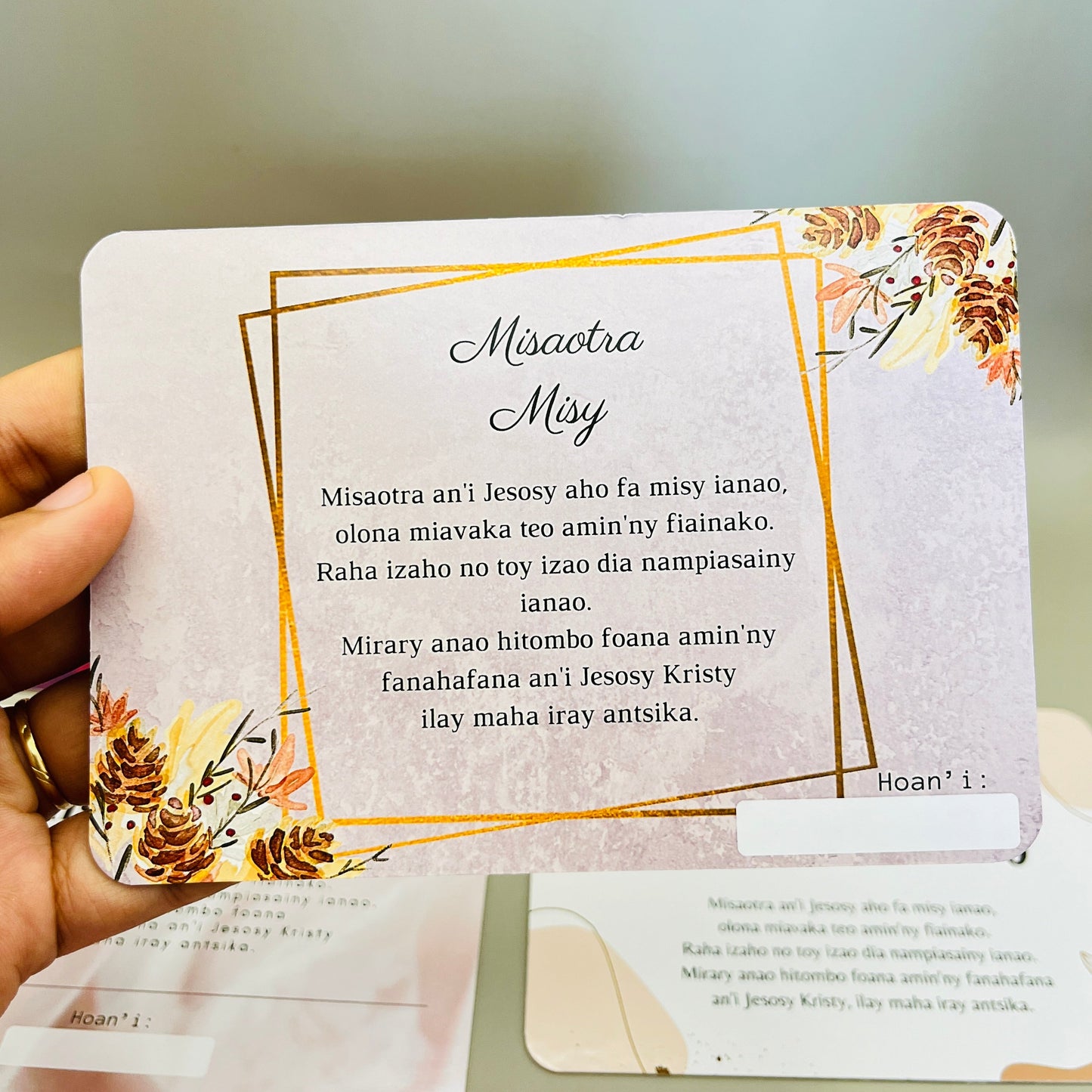 Carte de voeux