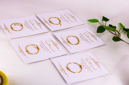'Watch your heart' bracelet