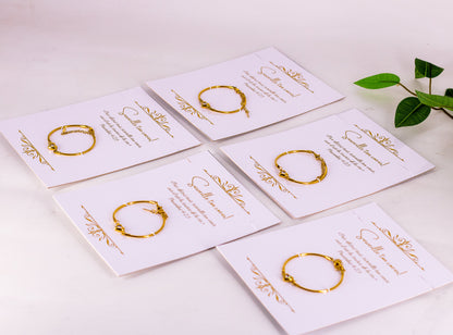 'Watch your heart' bracelet