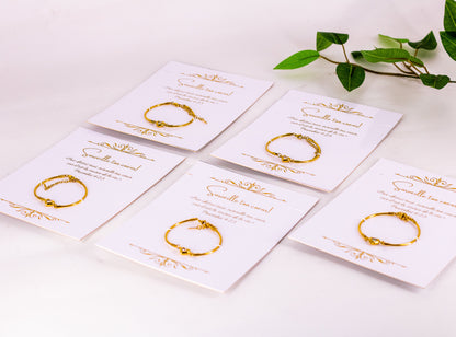 'Watch your heart' bracelet