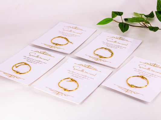 'Watch your heart' bracelet