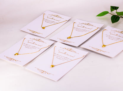 'Guard your heart' necklace