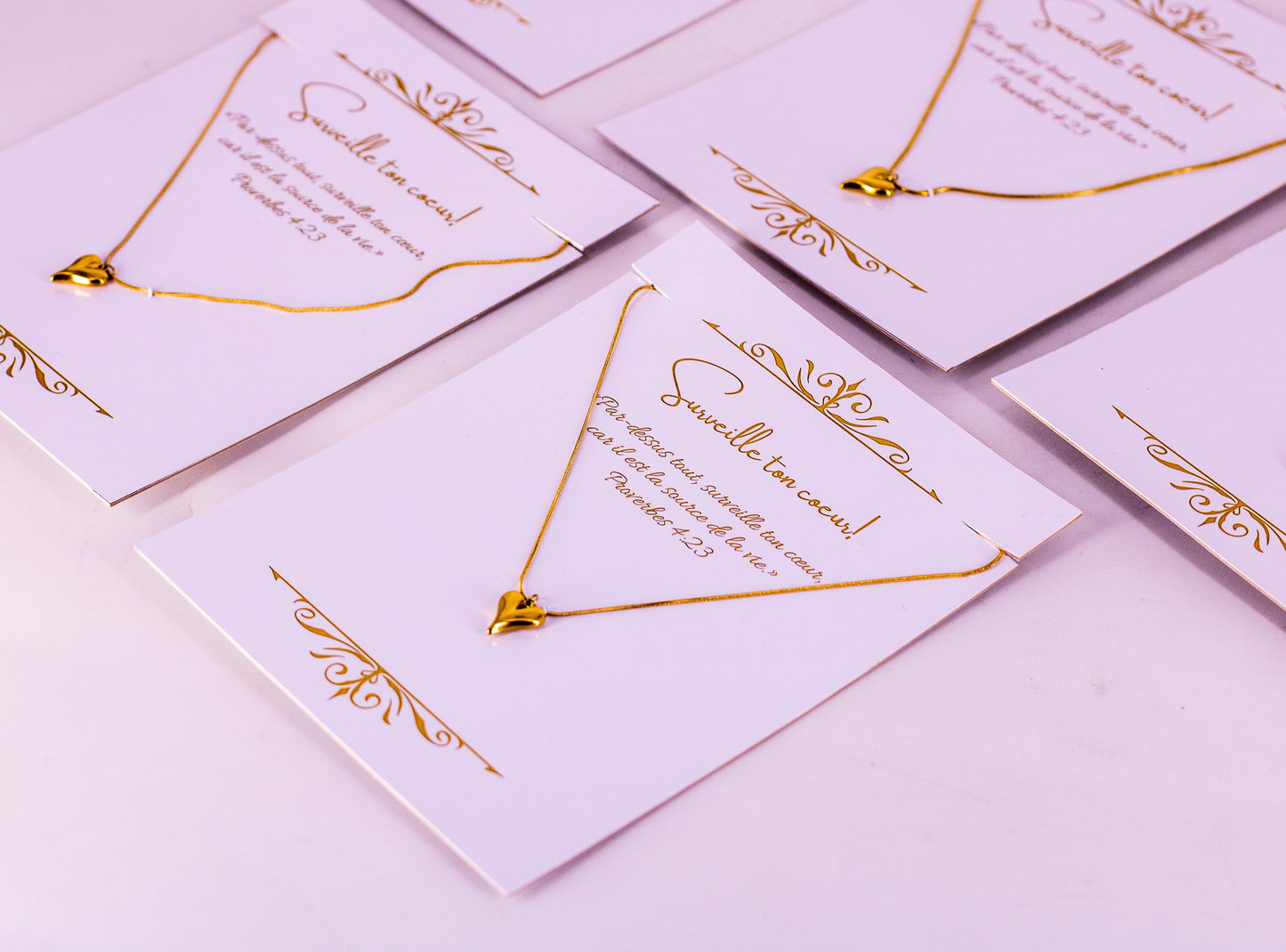 'Guard your heart' necklace