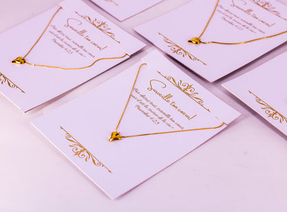 'Guard your heart' necklace